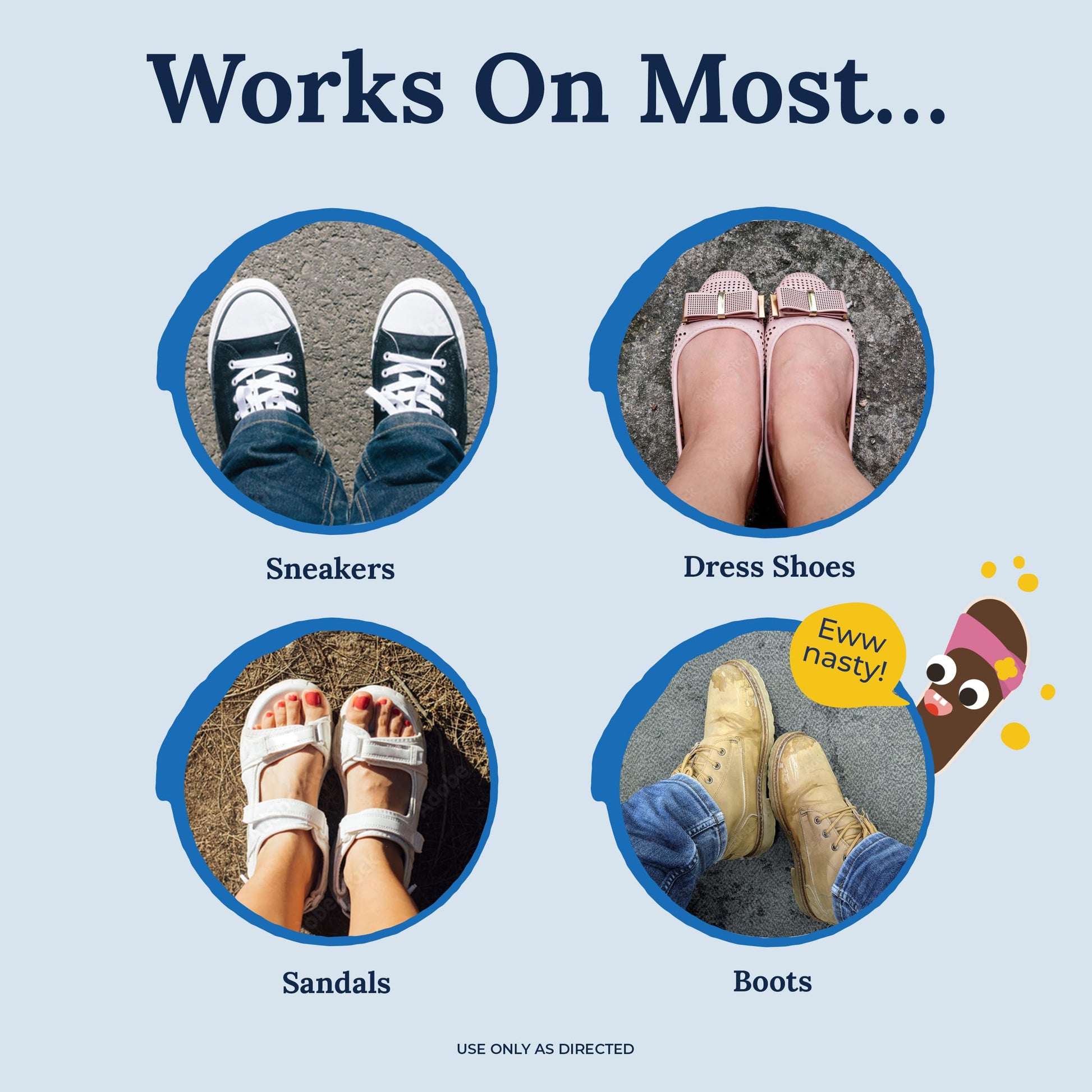 Miss Mouth's Messy Steppers Shoe Cleaner Wipes
