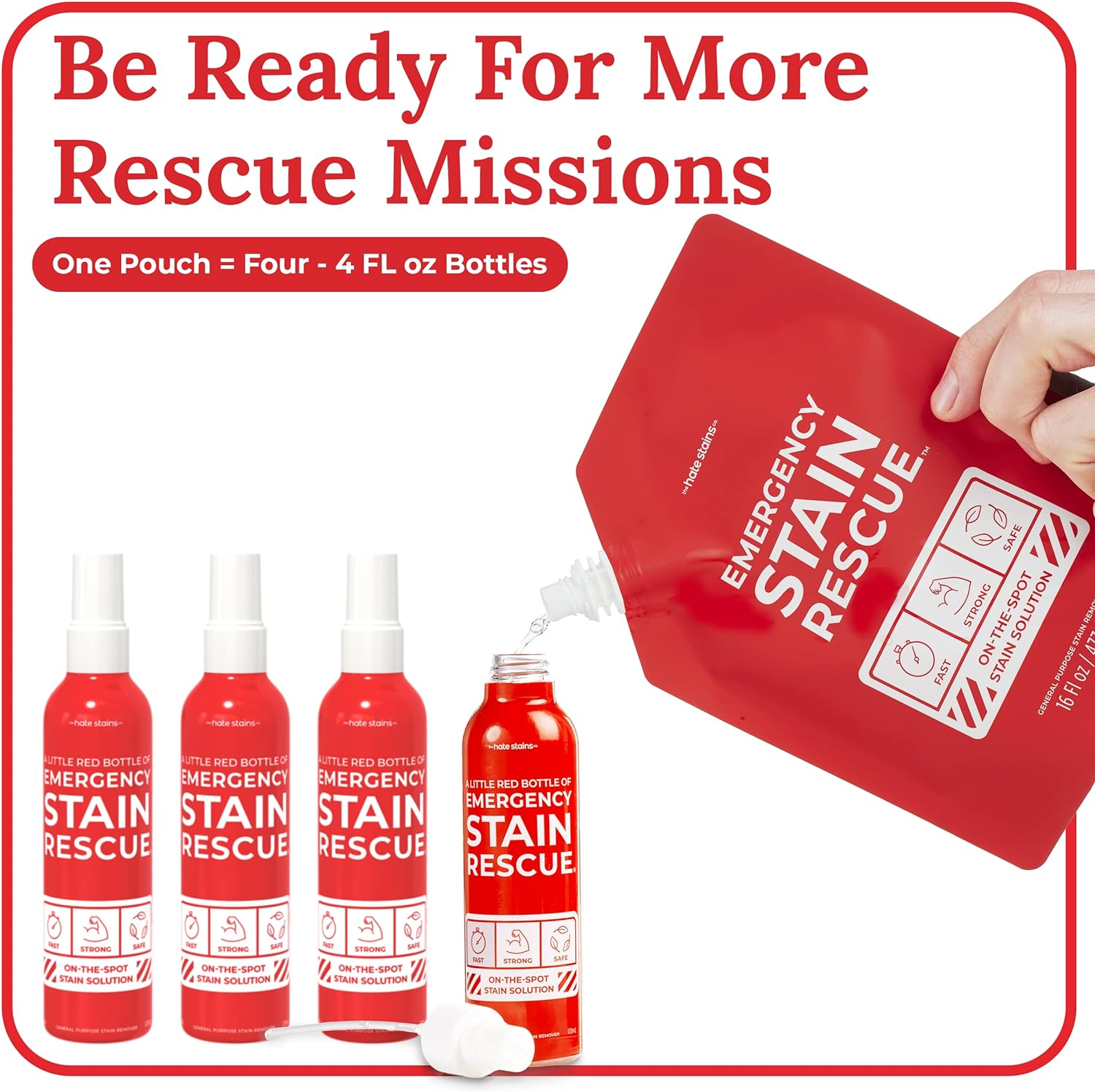 Emergency Stain Rescue 16oz Refill Pouch