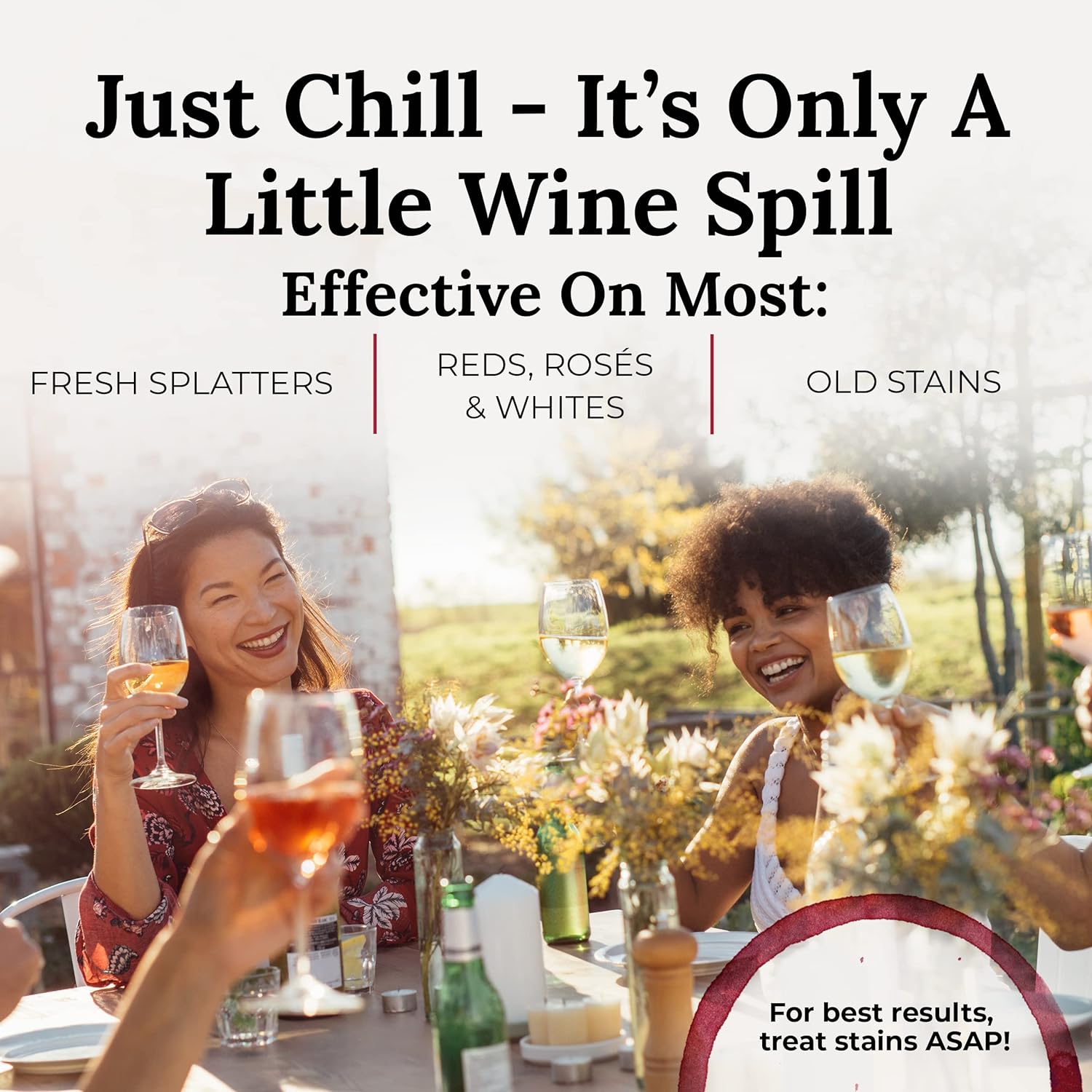 Chateau Spill Red Wine Stain Remover 4oz Bottle: 2 Pack