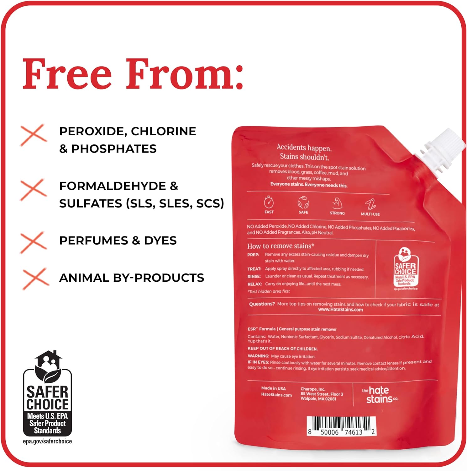 Emergency Stain Rescue 16oz Refill Pouch