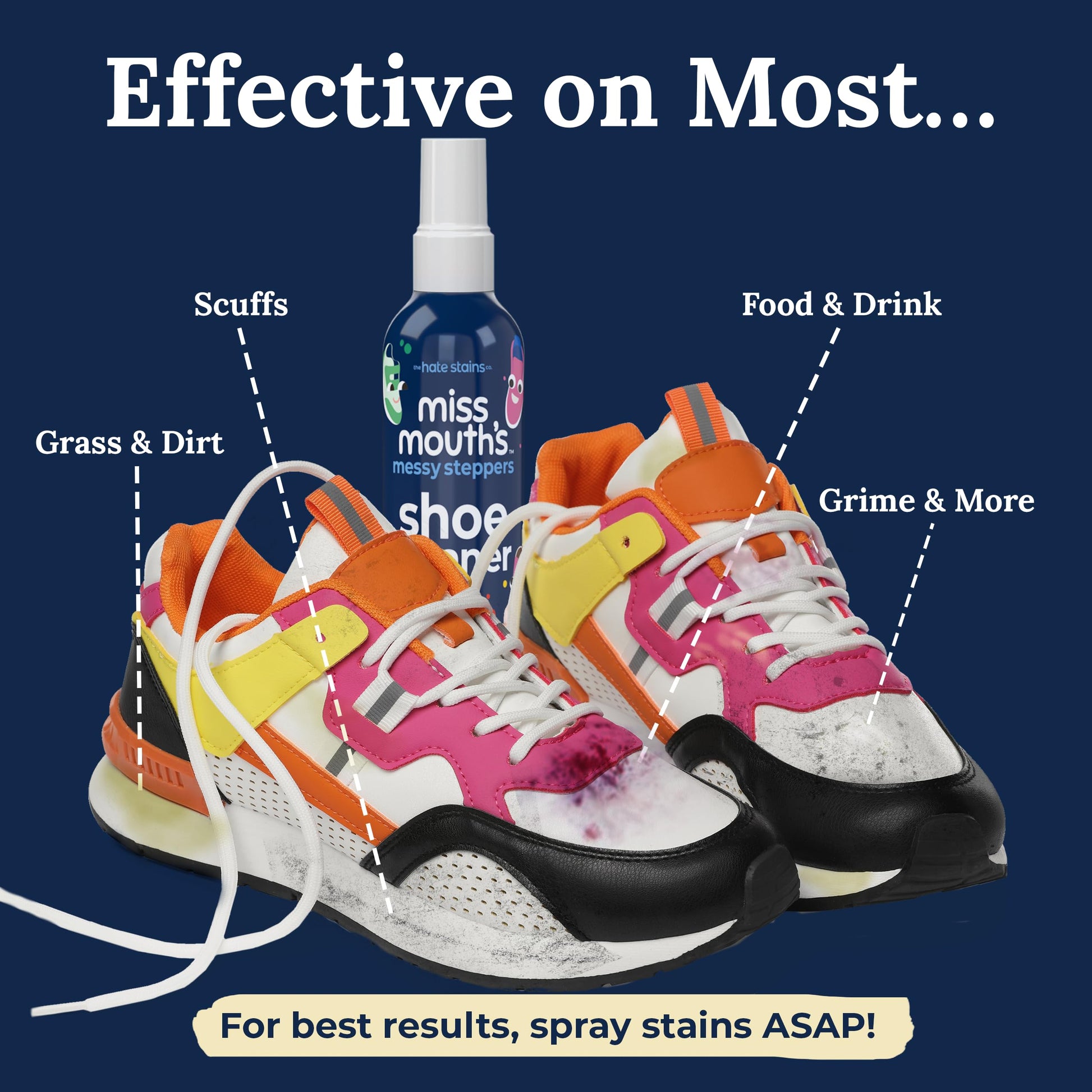 Miss Mouth's Messy Steppers Shoe Cleaner Wipes