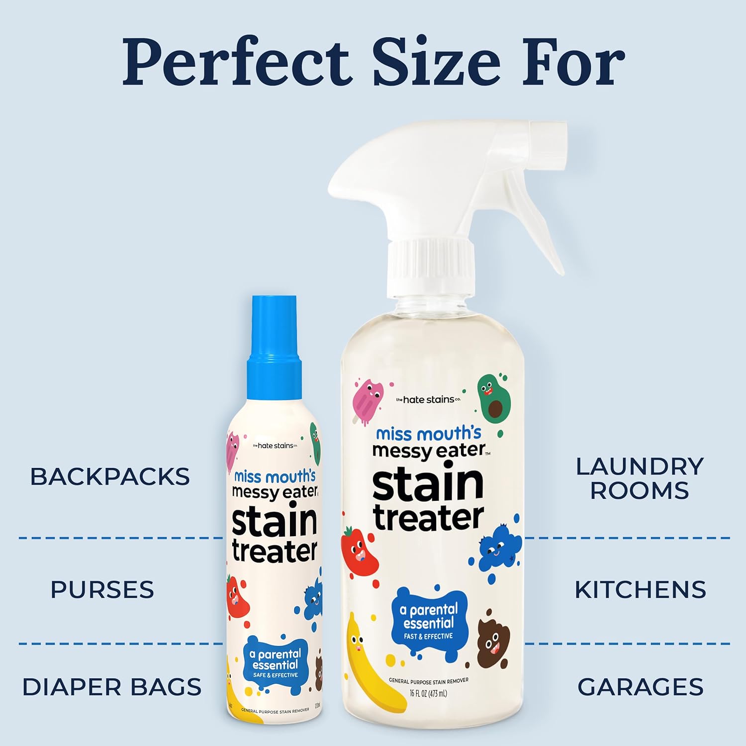 Miss Mouth's Messy Eater Stain Treater Spray - 16oz Stain Remover
