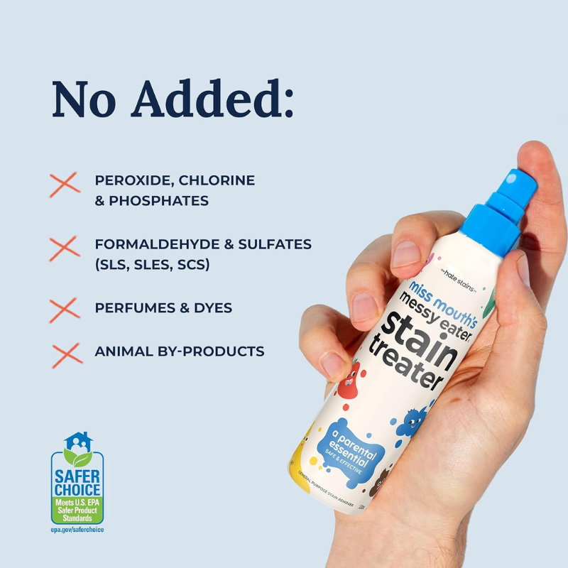 Miss Mouth's Messy Eater Stain Treater 4oz Bottle: 2 Pack